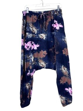 Unbranded Linen Harem Pants Boho Festival XL